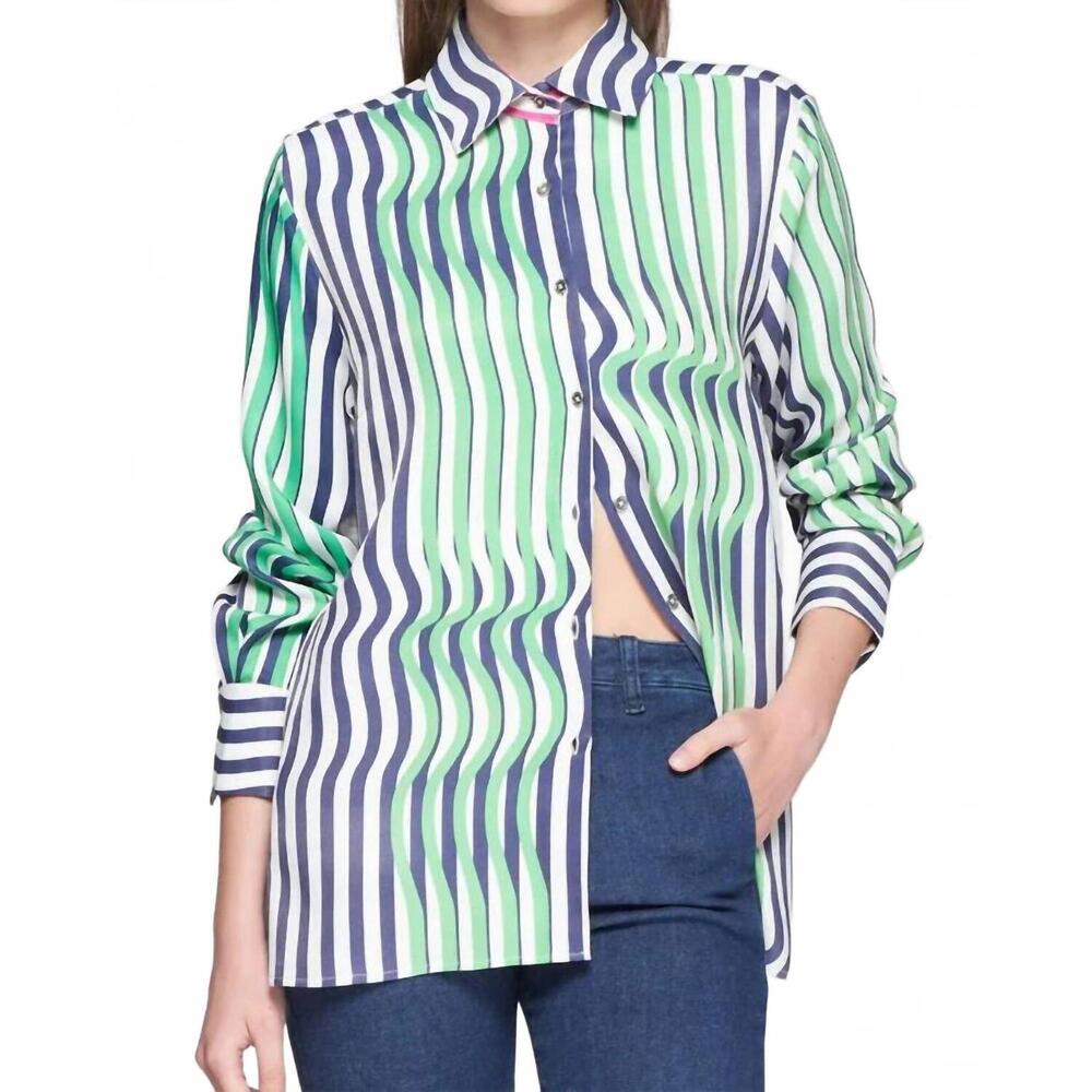 NEW VILAGALLO mariela shirt in raya marino